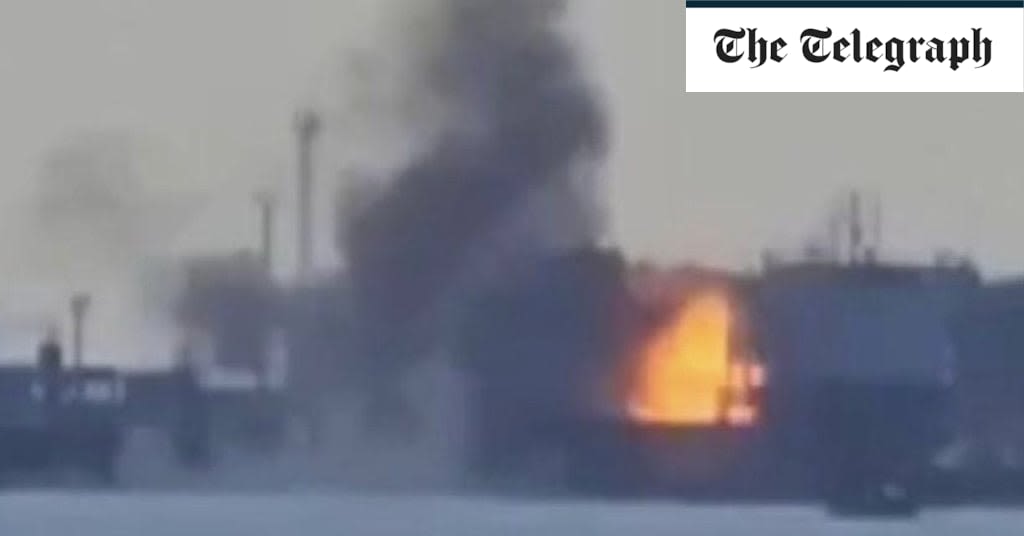 Ukraine-Russia war live: Kyiv destroys Putin's last Crimea railway ferry