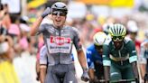 Tour de France: Jasper Philipsen launches well-timed sprint ahead of Girmay for stage 10 victory