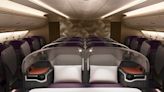 See inside Singapore's luxurious Airbus A380 business-class cabin that can convert two seats into a full bed