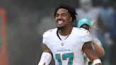 Dolphins agree to 3-year contract extension with Jaylen Waddle to put him among NFL’s highest-paid receivers