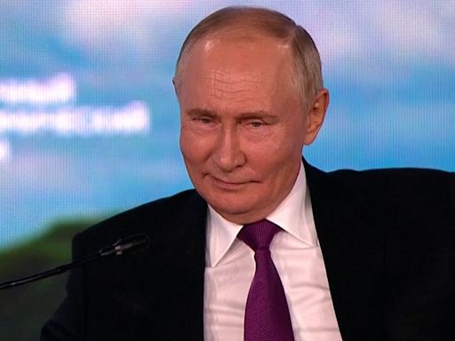 Did Vladimir Putin endorse Kamala Harris? Kind of. Here's what was said at the conference