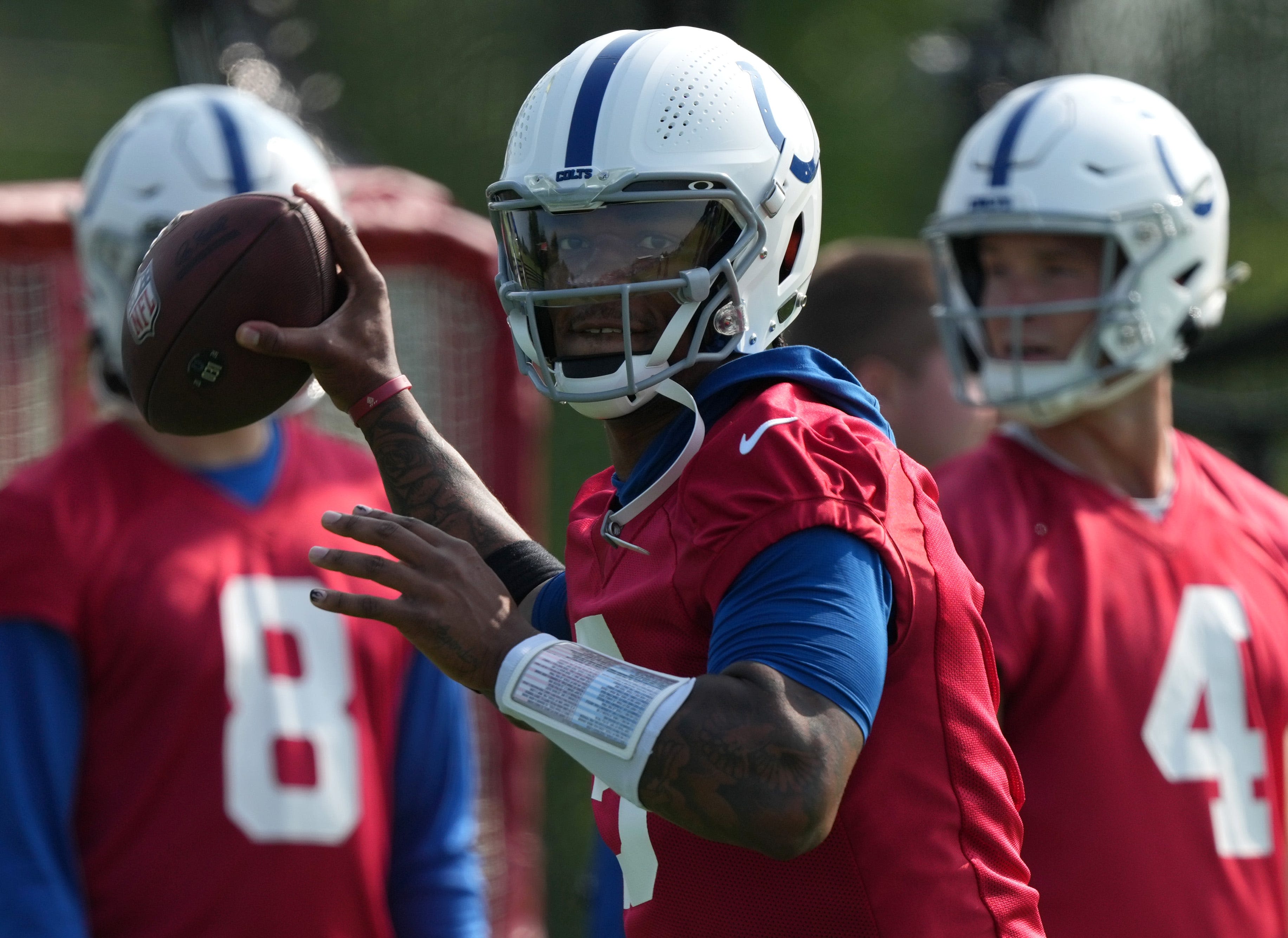 Colts training camp recap: Quarterback Anthony Richardson plans to keep running