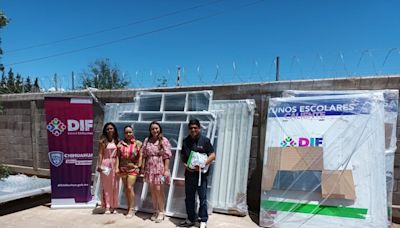 Apoya DIF Estatal a escuelas de Parral, Jiménez y Moris