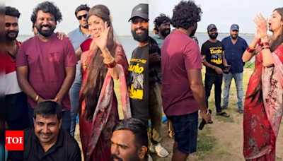 Shilpa Shetty wraps up 'KD - The Devil' shoot, shares exciting BTS moments | - Times of India