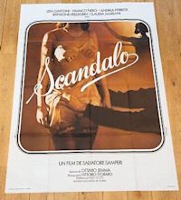 SCANDALO Affiche cinéma 120x160 SALVATORE SAMPERI, FRANCO NERO, LISA ...
