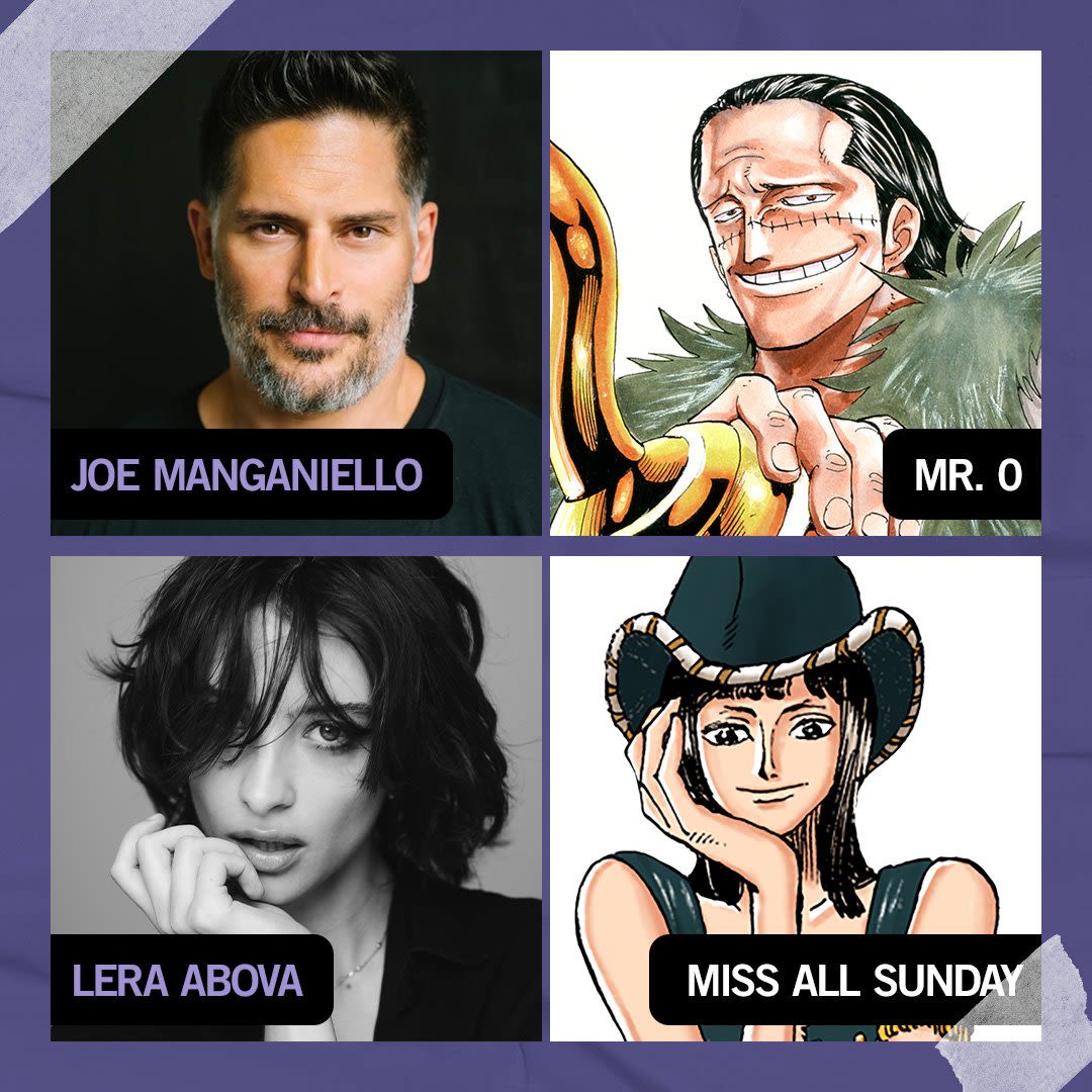 Live-Action ONE PIECE Season 2 Casts Joe Manganiello as Mr. 0/Crocodile and Lera Abova as Miss All Sunday