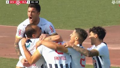 Golazo de Hernán Barcos tras perfecta jugada colectiva en el primer minuto de Alianza Lima vs César Vallejo por Liga 1 2024