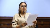 Congresista Elizabeth Medina es investigada por presunto cobro de coimas a alcaldes