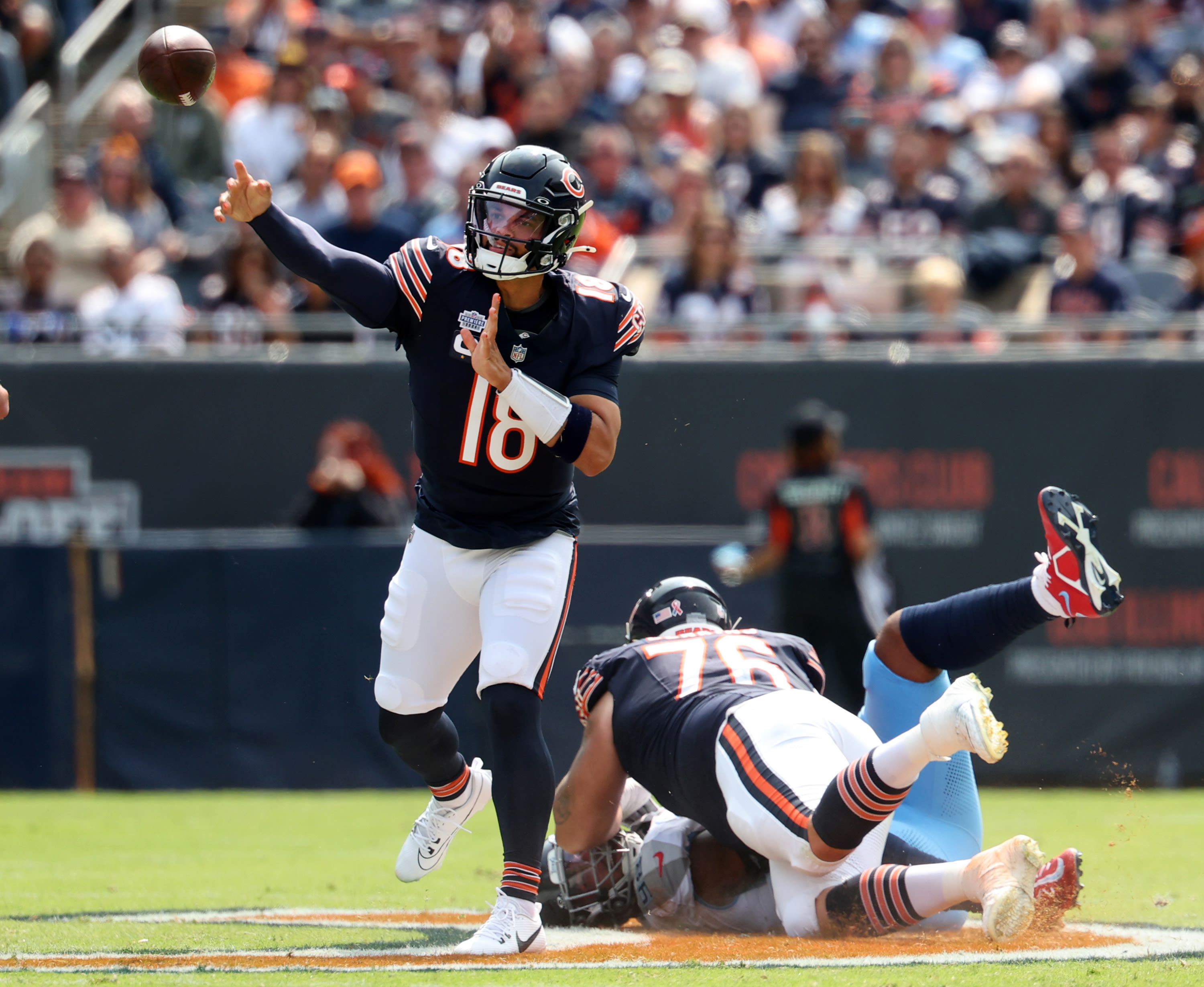 Brad Biggs: Why the Bears hope QB C.J. Stroud’s rookie season is a good talking point for Caleb Williams