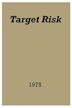 Target Risk