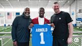 WATCH: Terrion Arnold gets surprised by his former high school janitor at Lions rookie minicamp