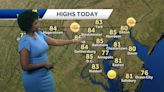 Sunny and mild for the end of the weekend