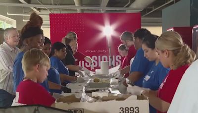 Volunteers serve up hope & hot meals after devastating storm