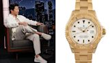Actor Simu Liu Just Rocked a Gold Rolex Yacht-Master on ‘Jimmy Kimmel Live!’