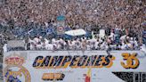 El Real Madrid celebra en Cibeles su título 36to de Liga Española y piensa en su 15ta orejona