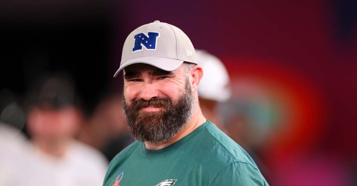 Jason Kelce Delivers Hilarious 'Tush Push' Clue on Jeopardy Appearance