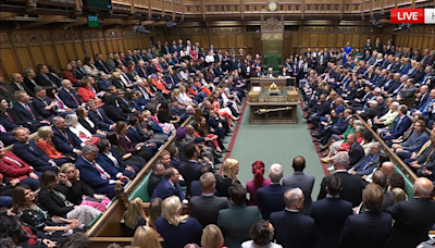 Watch: New parliament meets with Keir Starmer and his Cabinet taking seats on Government frontbench for first time for Labour in 14 years