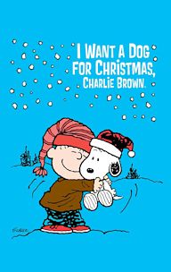 I Want a Dog for Christmas, Charlie Brown!