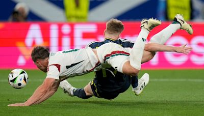 Scotland should not have been awarded a penalty against Hungary, says Uefa