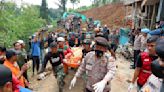 Indonesian rescuers search through rubble of quake; 268 dead