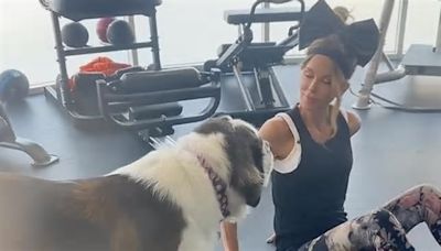 Kate Beckinsale Hits the Gym With a Dog After Hospitalization: ‘Fitness Used to Be My Passion’