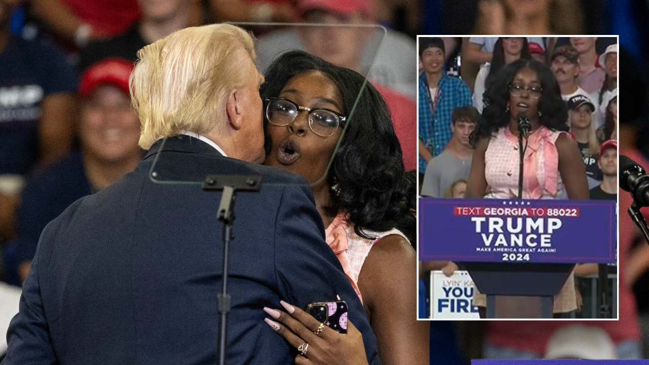 Georgia activist steals the show after being introduced by Trump at Atlanta rally: 'Incredible'