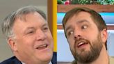 Iain Stirling shuts down Ed Balls question about Maya Jama on Good Morning Britain