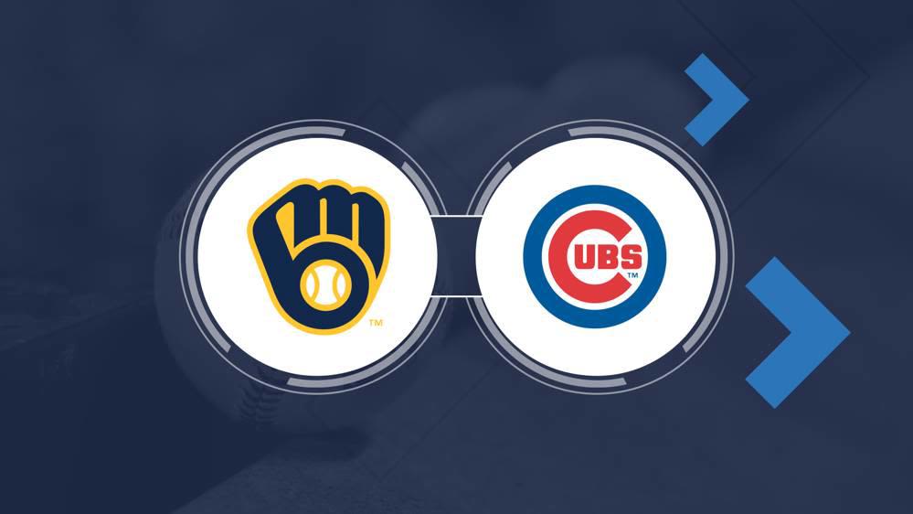 Brewers vs. Cubs TV Channel and Live Stream Info for May 30