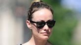 Olivia Wilde flashes abs in a sports bra after hitting the gym in LA