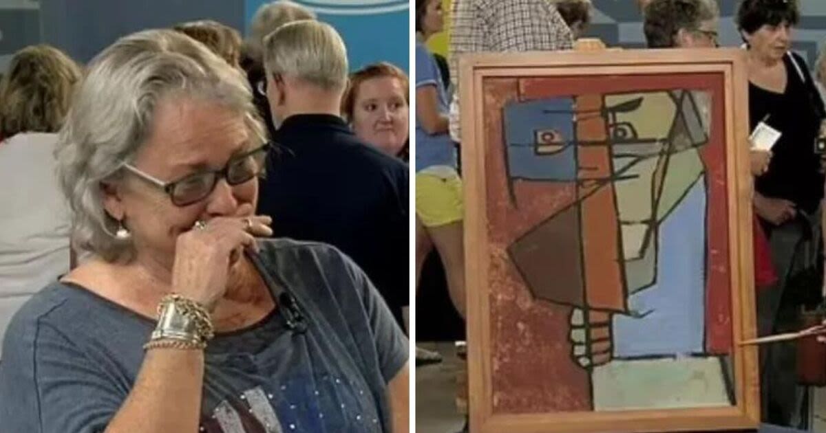 Antiques Roadshow guest in tears after finding out painting is worth thousands