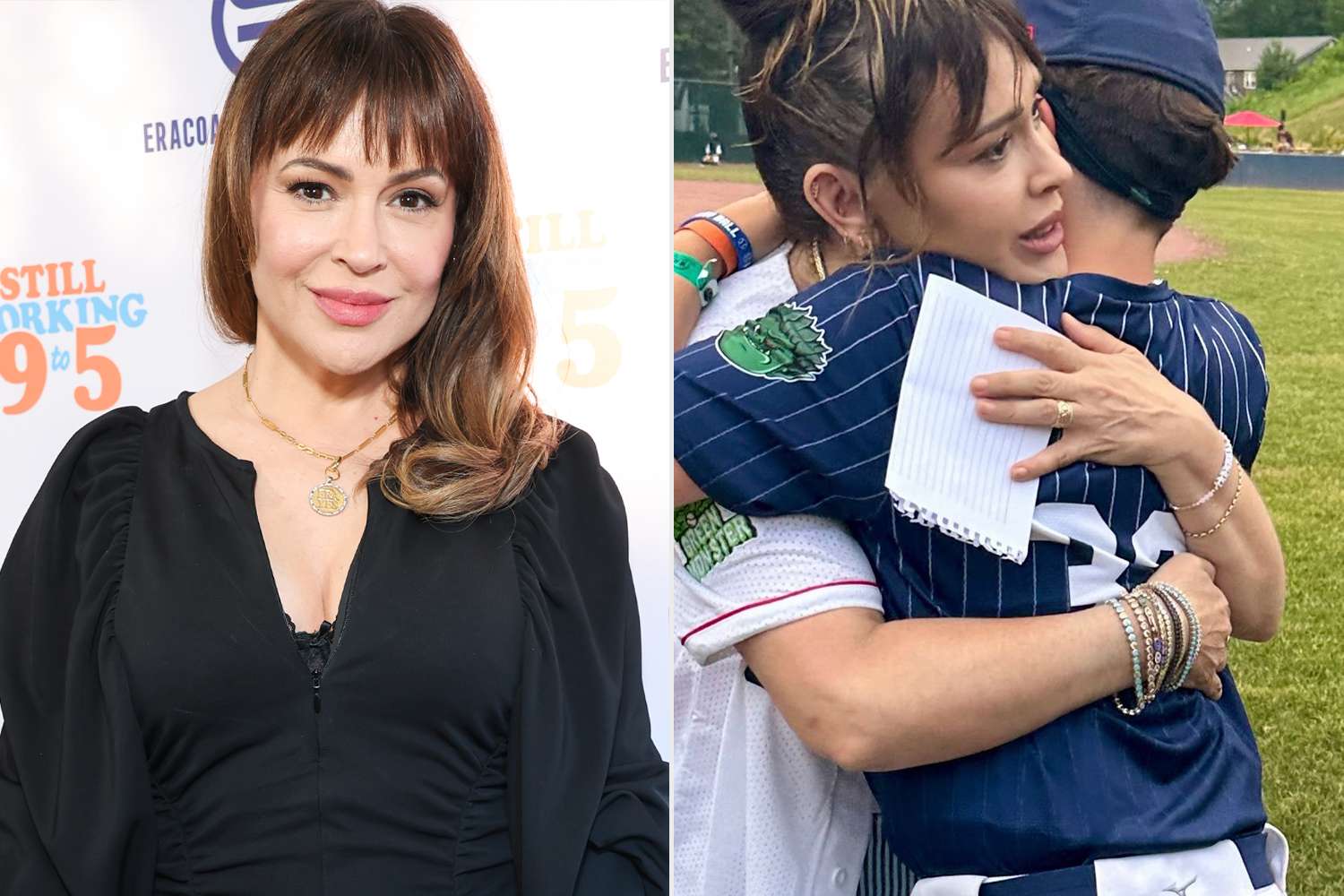 Alyssa Milano Says Son’s Baseball Team 'Came in 3rd Out of 70 Teams’ After She Received Criticism for Fundraising for Them