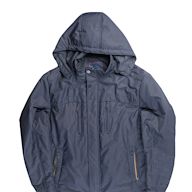 Made of lightweight material Zipper-up front Usually has a hood Provides protection from wind and light rain