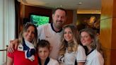 Dani Dyer and family get ready for Euros final as they sport matching England shirts