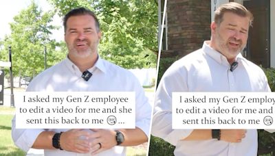 A realtor asked his Gen Z employee to edit a video. The result went viral