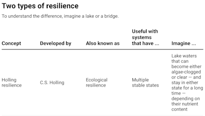 Sustainability and resilience: What do they mean, and how do they matter for policy?