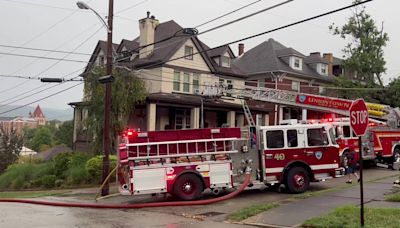 Lightning hits house, causes fire in Uniontown