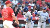 Royals Rout Angels 10-4 in First Game of Road Series