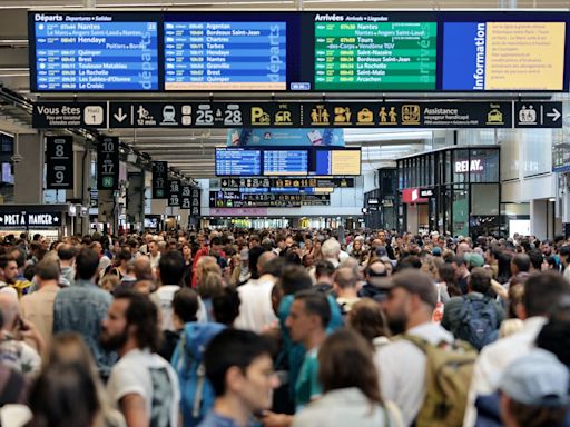 Olympics 2024 – live: France rail networks hit by arson attacks as trains cancelled ahead of opening ceremony