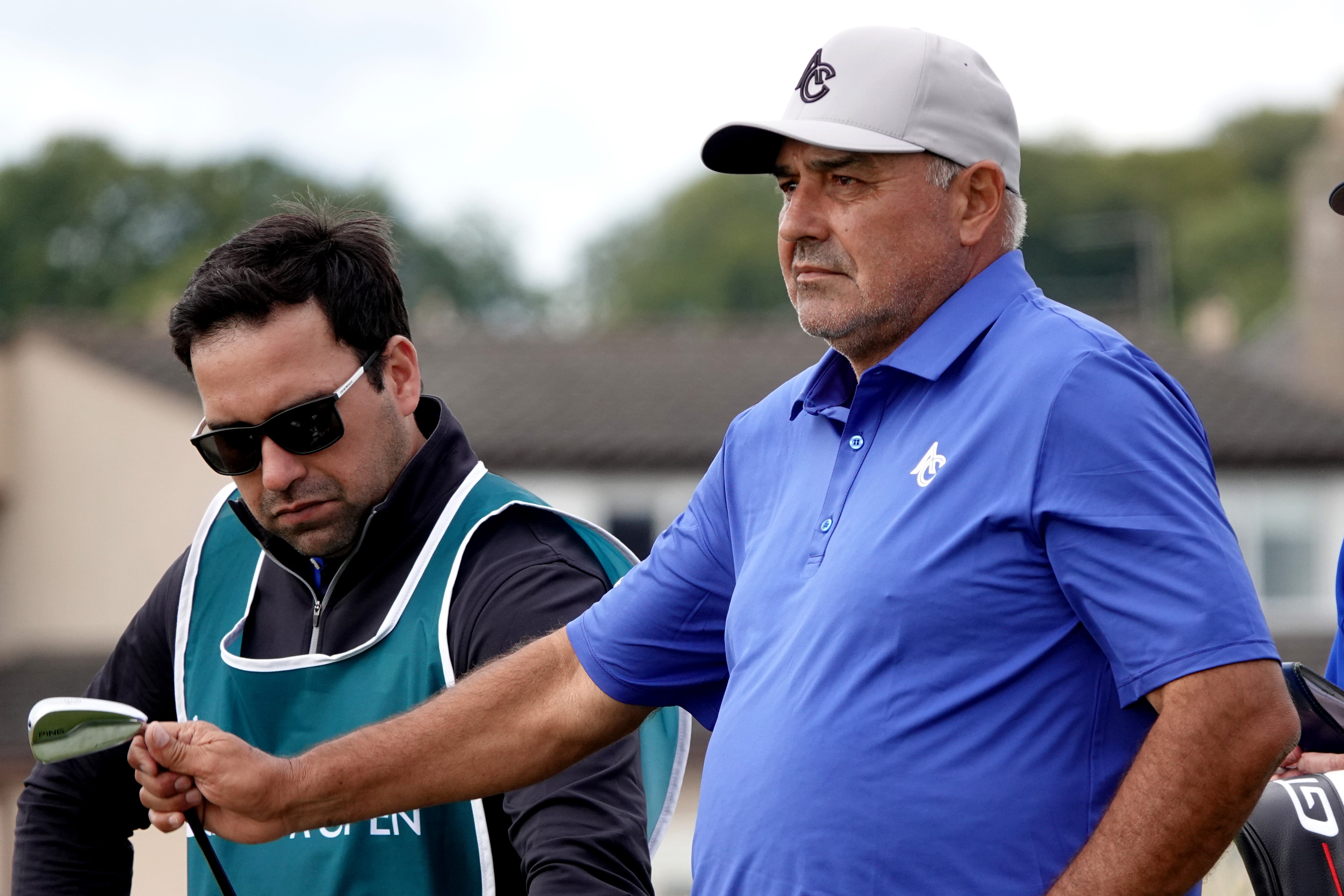 Angel Cabrera still lurking at Carnoustie as K.J. Choi, Richard Green lead Senior Open