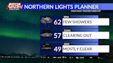 Northern Lights viewing conditions across the Stateline