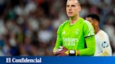 Otro planchazo a Lunin por las prisas en el Real Madrid con el milagroso regreso de Courtois