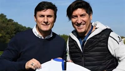 Recordando a Iván Zamorano: El emotivo saludo de Javier Zanetti por los 99 años de Colo Colo