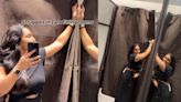 ...Chipka Dun?': Woman Releases Video From Zara's Doorless Changing Room To Record Her Struggle With Unsteady Curtain