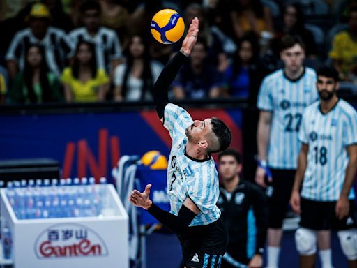 Cuándo juega Argentina vs. Brasil, por la Nations League de vóley 2024: día, hora y TV