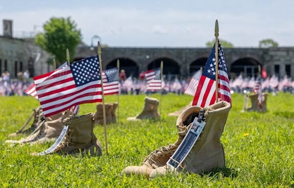 Honoring those who gave all: Boots on the Ground Memorial at Fort Adams in Newport