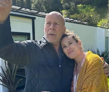 La esposa de Bruce Willis dio a entender que el actor ya no puede hablar