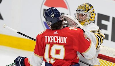 Panthers’ Matthew Tkachuk has ‘tons of respect’ for David Pastrnak after fight with Bruins star in ‘spicy’ Florida win