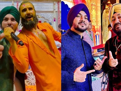 Daler Mehndi, Son Gurdeep Perform Together For The 1st Time At Ambani Wedding, Ranveer Singh Joins Them; Watch - News18