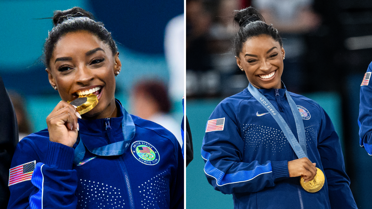 How many medals could Simone Biles win at the 2024 Paris Olympics?