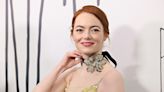 Emma Stone’s Take on the Ribbon-Choker Trend Involves a Lot of Bling